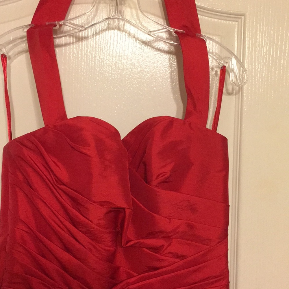 RED FORMAL DRESS FULL LENGTH